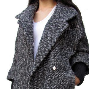 CK grey coat